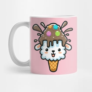 4 balls of llama ice cream Mug